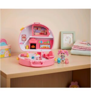 Mini Suitcase Gift Playset – Φορητό Σετ Παιχνιδιού με Κουκλίτσα